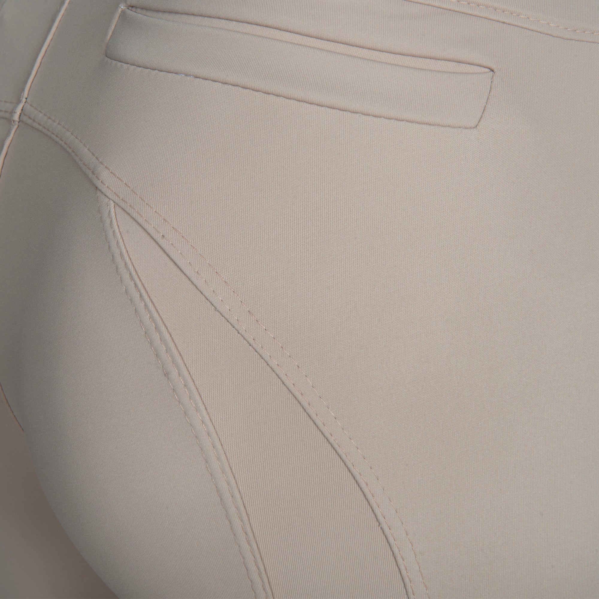 Culote Treino Hipismo Zíper High Waist Nude - Lucky_U Riders