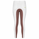 Culote Prova Hipismo All Grip Branco e Castanha