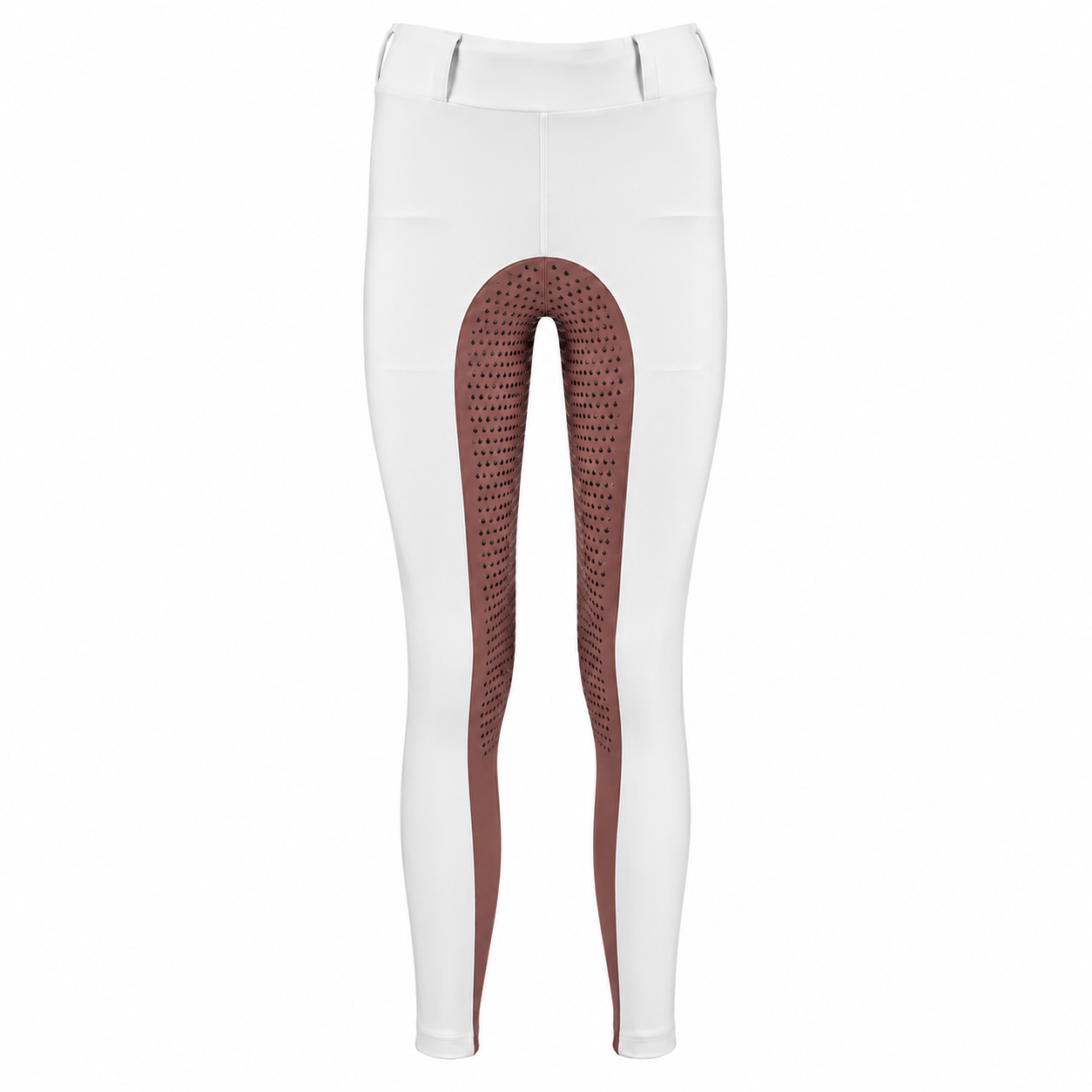 Culote Prova Hipismo All Grip Branco e Castanha
