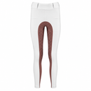 Culote Prova Hipismo All Grip Branco e Castanha