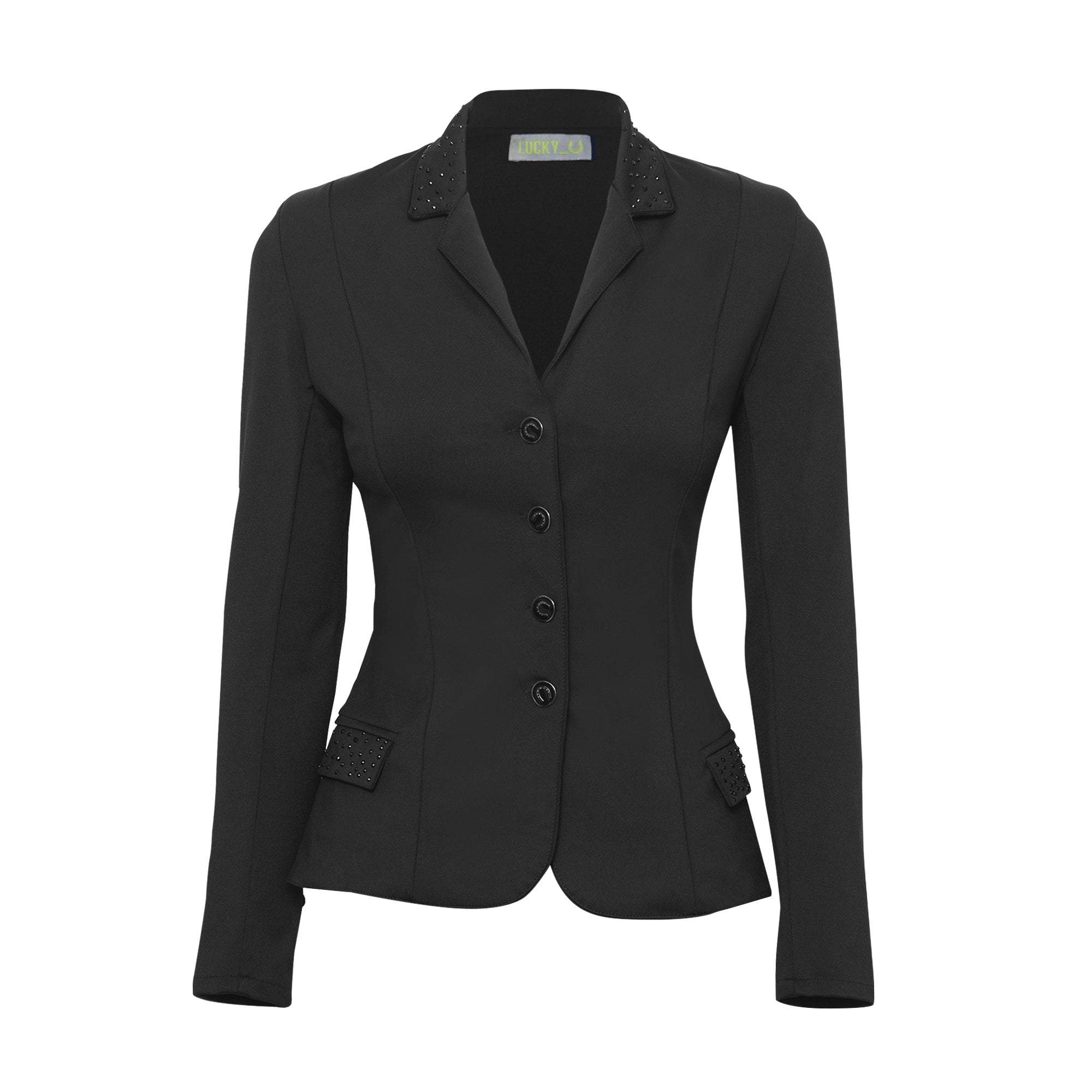 Casaca Lucky Competition Jacket Infantil Preta