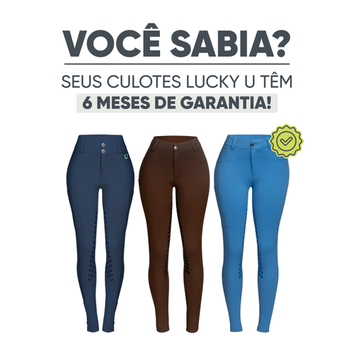 Culote Prova Hipismo All Grip Infantil Branco e Chumbo