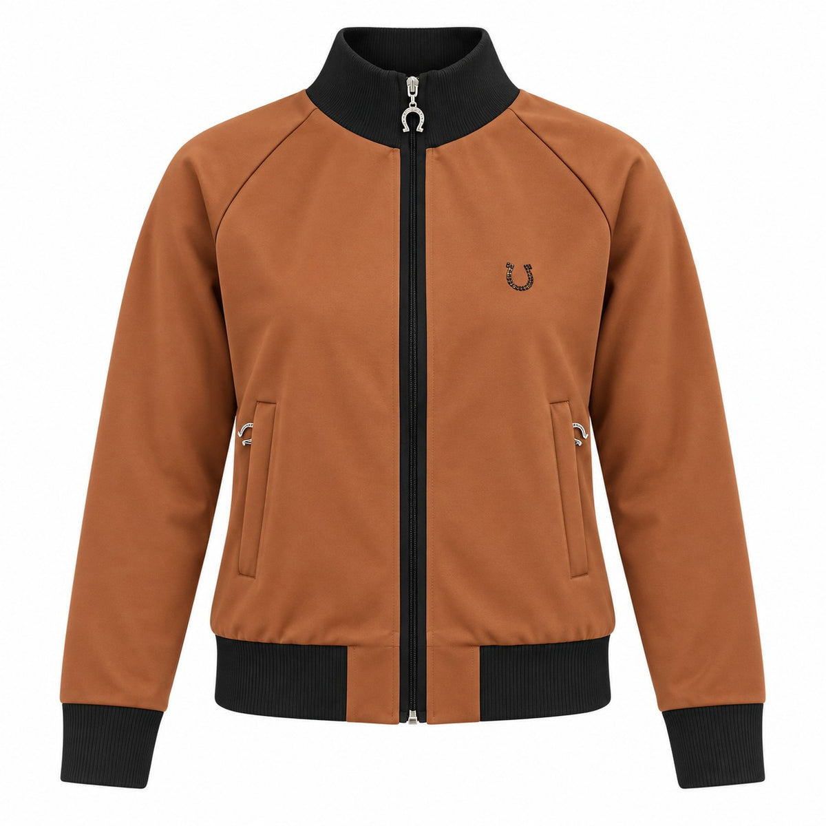Jaqueta Bomber Feminina Lucky U Marrom