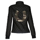 Jaqueta Matelassê Feminina Preta - Lucky_U Riders