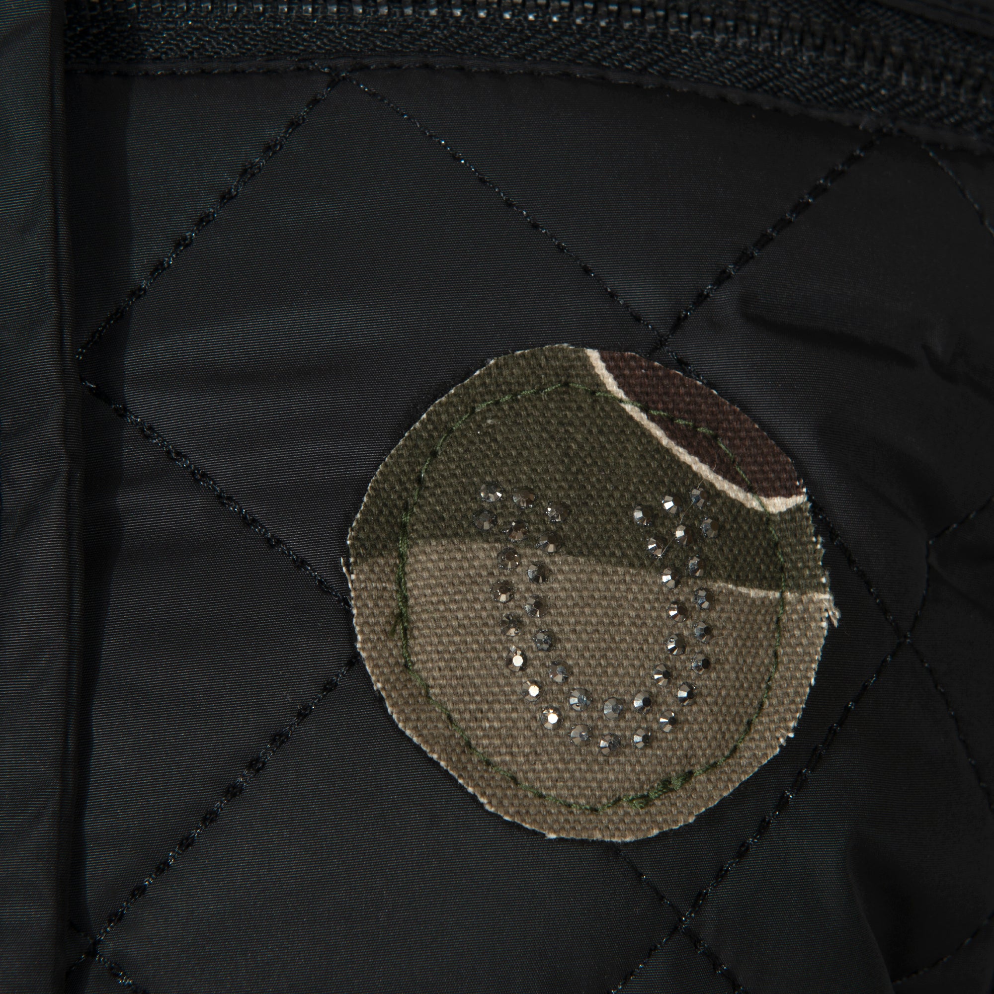 Jaqueta Matelassê Feminina Preta - Lucky_U Riders