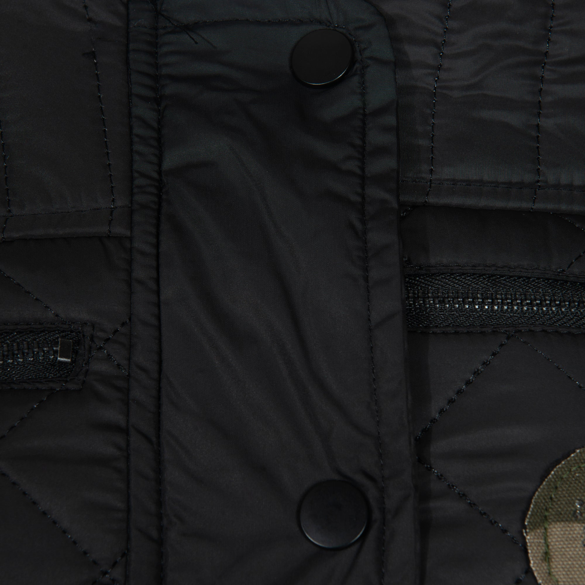 Jaqueta Matelassê Feminina Preta - Lucky_U Riders