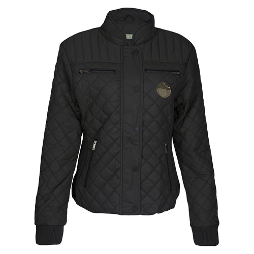 Jaqueta Matelassê Feminina Preta - Lucky_U Riders