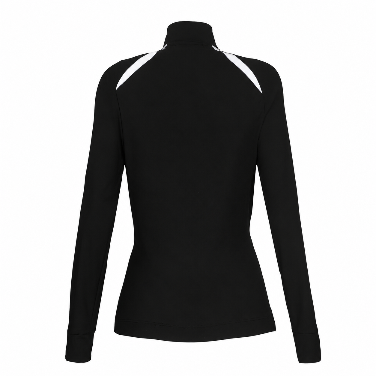 Jaqueta Feminina New Jacket Style Preta e Branca