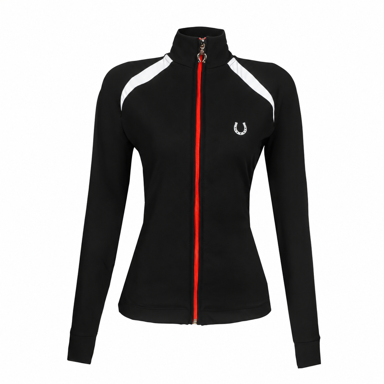 Jaqueta Feminina New Jacket Style Preta e Branca