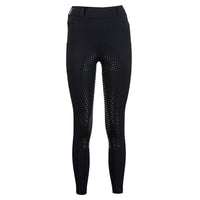 Culote Treino Hipismo All Grip Infantil Preto