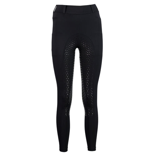 Culote Treino Hipismo All Grip Infantil Preto - Lucky_U Riders