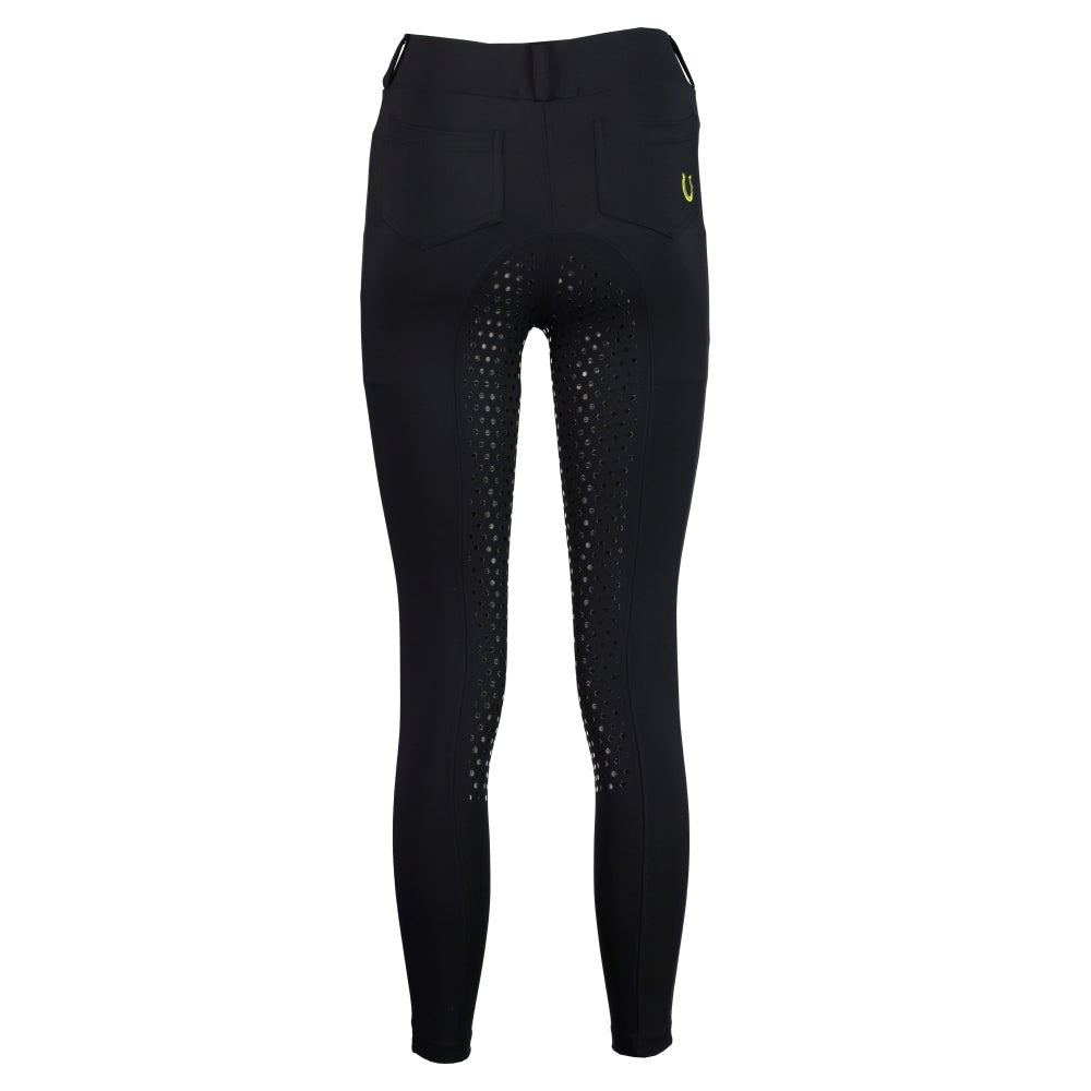 Culote Treino Hipismo All Grip Infantil Preto - Lucky_U Riders
