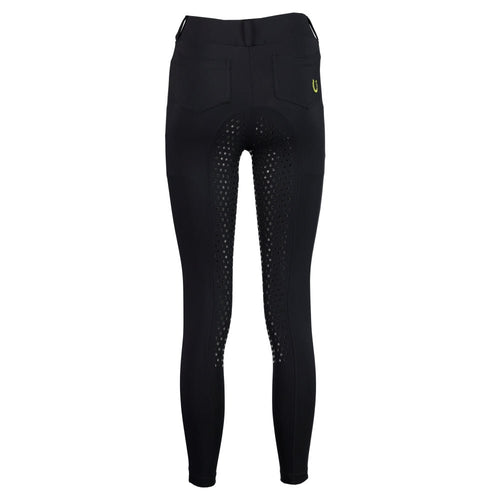 Culote Treino Hipismo All Grip Infantil Preto - Lucky_U Riders