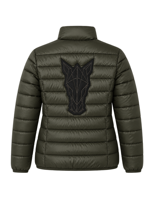 Jaqueta Nylon New Cavalo 3D Verde