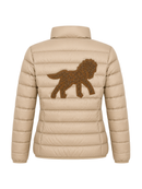 Jaqueta Nylon New Cavalo 3D Bege