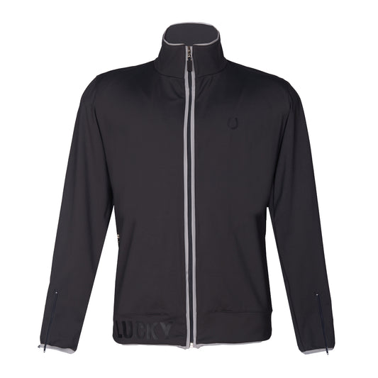 Jaqueta Masculina New Jacket Chumbo e Prata - Lucky_U Riders