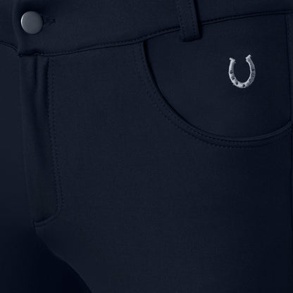 Culote Treino Hipismo Men's Breeches Preto - Lucky_U Riders