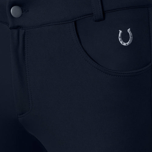 Culote Treino Hipismo Men's Breeches Preto - Lucky_U Riders