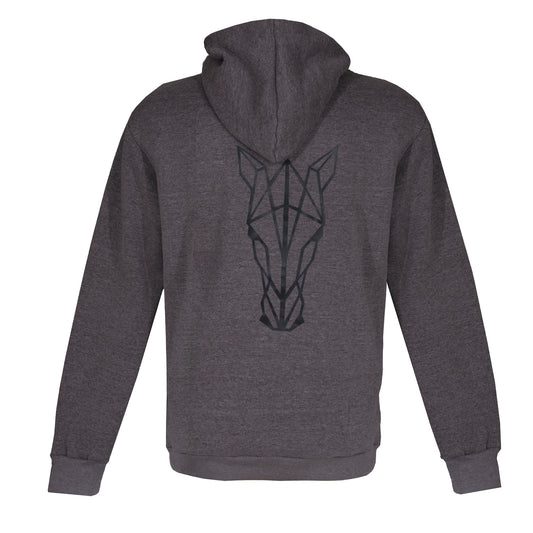 Moletom Masculino Cinza - Lucky_U Riders