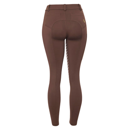 Culote Treino Hipismo - New Breeches Infantil Marrom