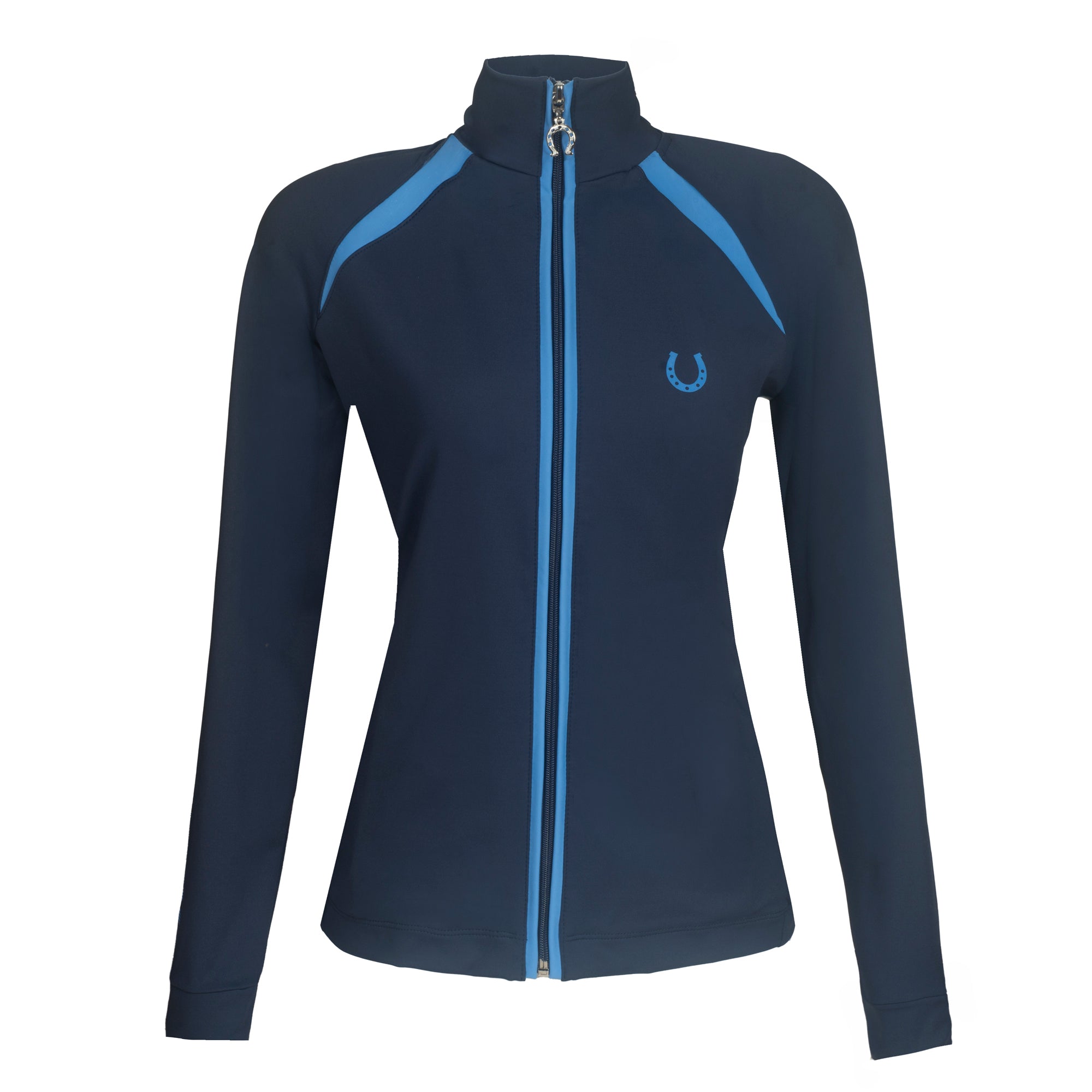 Jaqueta Feminina New Jacket Style Marinho e Azul Claro