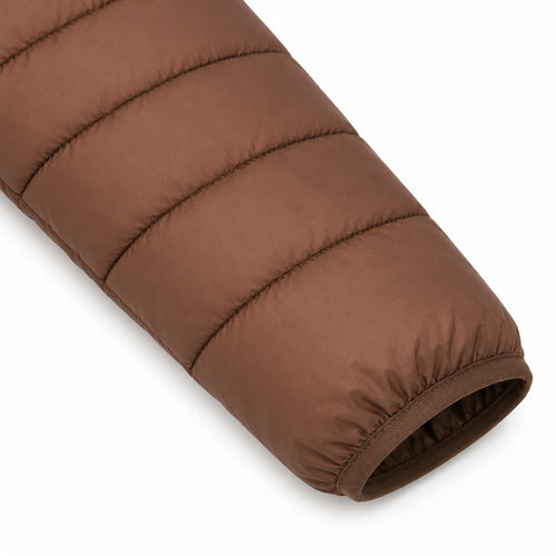 Jaqueta Nylon New Cavalo 3D Café