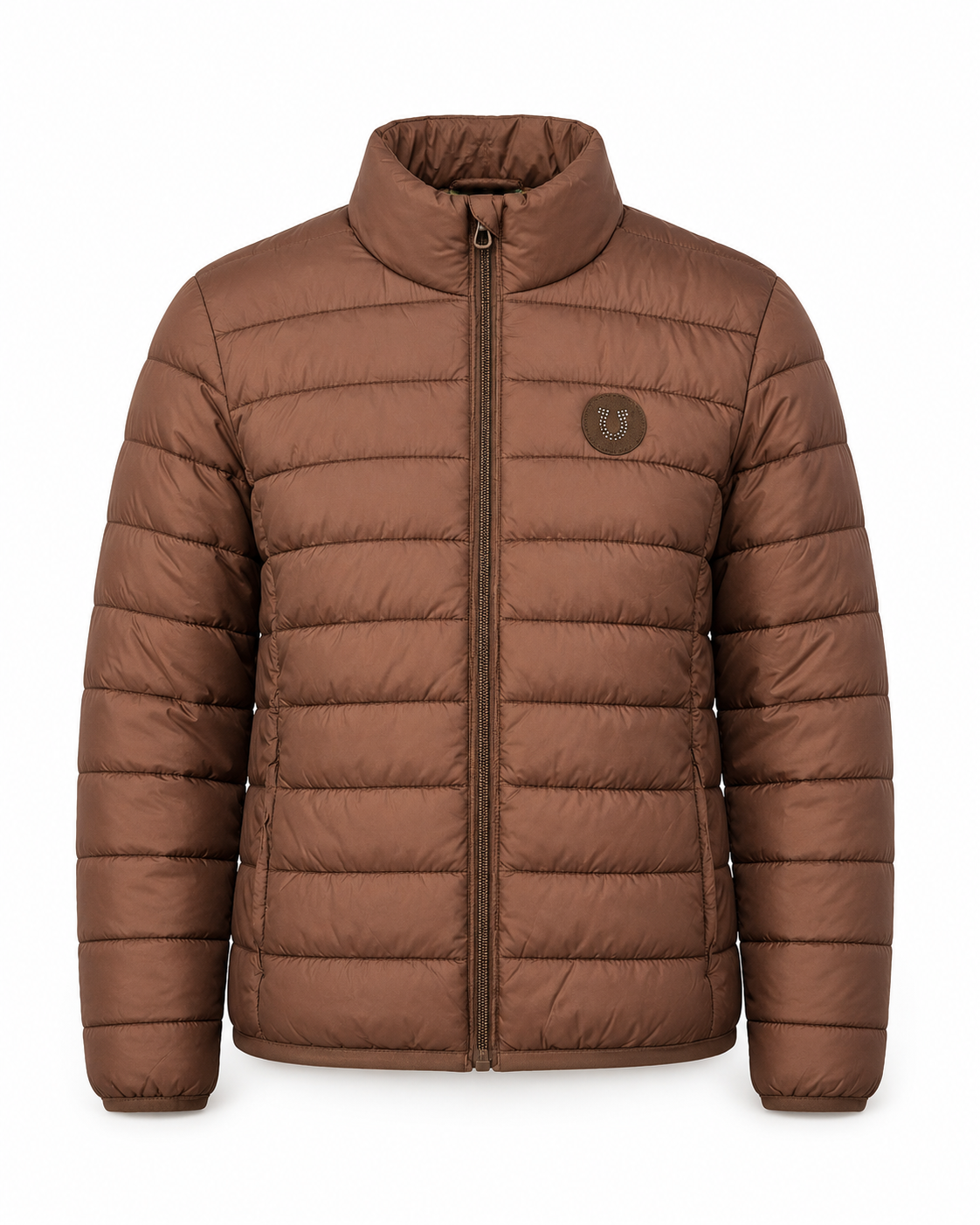 Jaqueta Nylon New Cavalo 3D Café