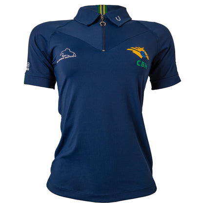 Polo Feminina CBH 24 Marinho - Lucky_U Riders