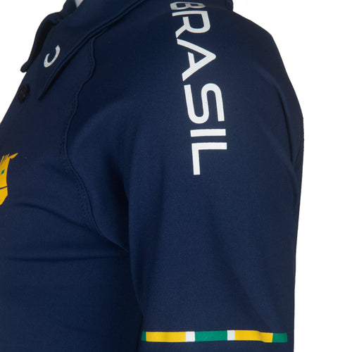 Polo Feminina CBH 25 Marinho - Lucky_U Riders