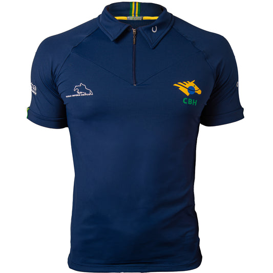 Polo Masculina CBH 24 Marinho - Lucky_U Riders