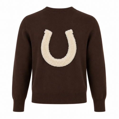 Suéter Basic Shoe Wool Café