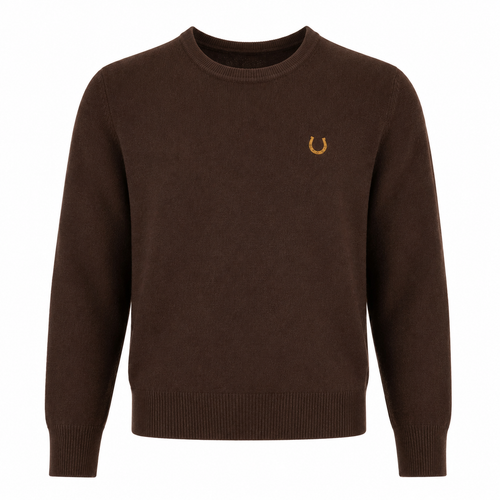 Suéter Basic Shoe Wool Café
