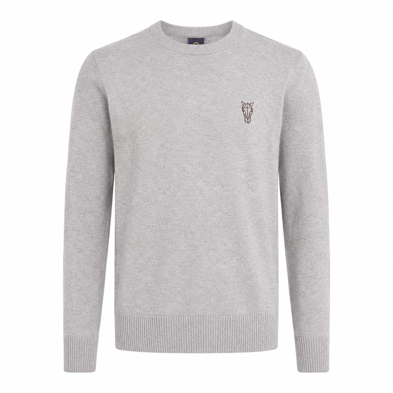 Suéter Masculino Horse 3D Cappuccino