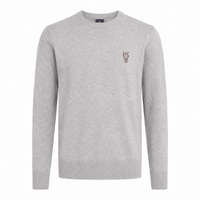 Suéter Masculino Horse 3D Cappuccino