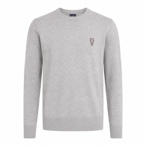 Suéter Masculino Horse 3D Cappuccino
