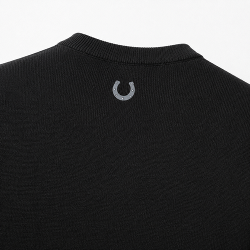Suéter Masculino Horse 3D Preto