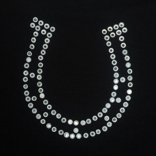T-Shirt Feminina Cavada Preta - Lucky_U Riders