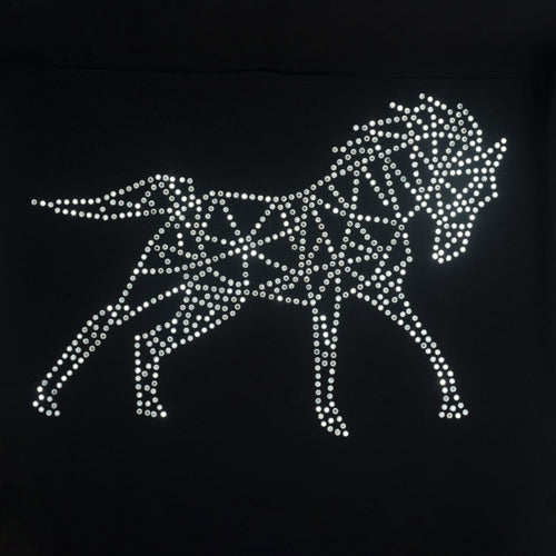 T-Shirt Feminina Cavada Preta - Lucky_U Riders