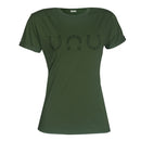 T-Shirt Feminina Slim Verde - Lucky_U Riders