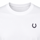 T-shirt Masculina Cavalo 3D Branca