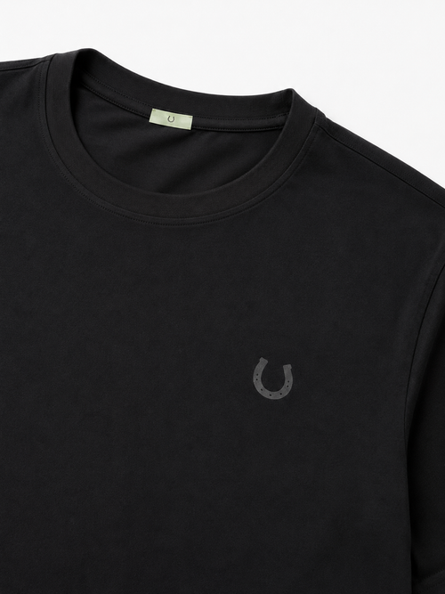 T-shirt Masculina Ferradura Preta