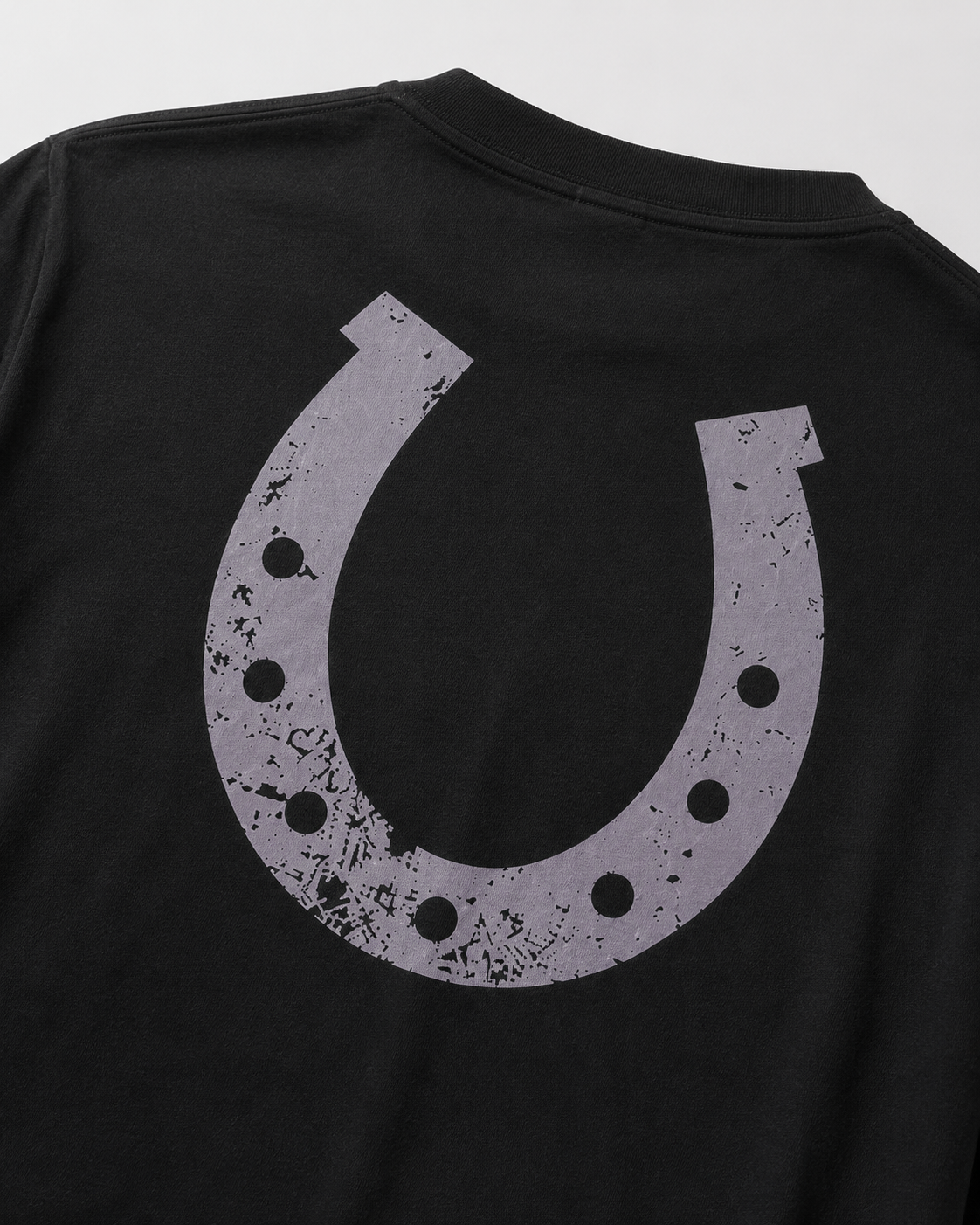 T-shirt Masculina Ferradura Preta