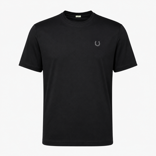 T-shirt Masculina Ferradura Preta
