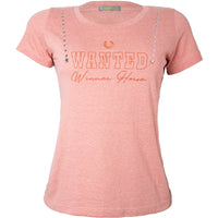 T-Shirt Lucky Western Salmão