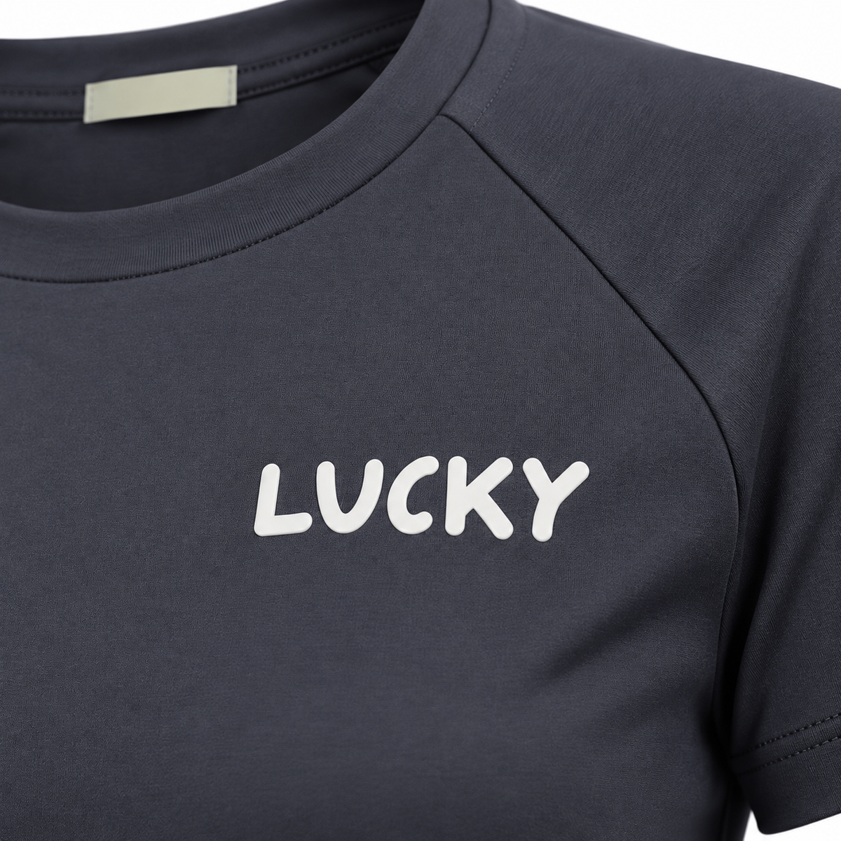 Blusa Treino Hipismo Training Tech We Are Lucky SS Cinza