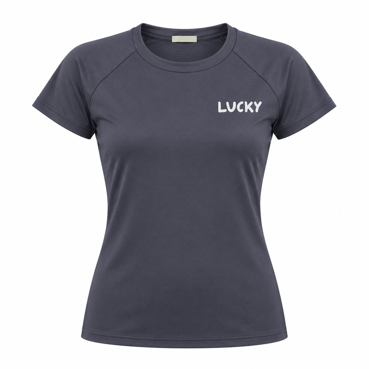 Blusa Treino Hipismo Training Tech We Are Lucky SS Cinza