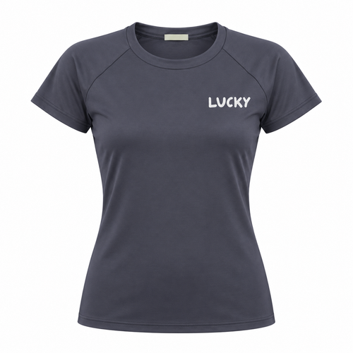 Blusa Treino Hipismo Training Tech We Are Lucky SS Cinza