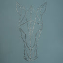 Blusa Treino Hipismo Training Tech Cavalo 3D SS Infantil Platina