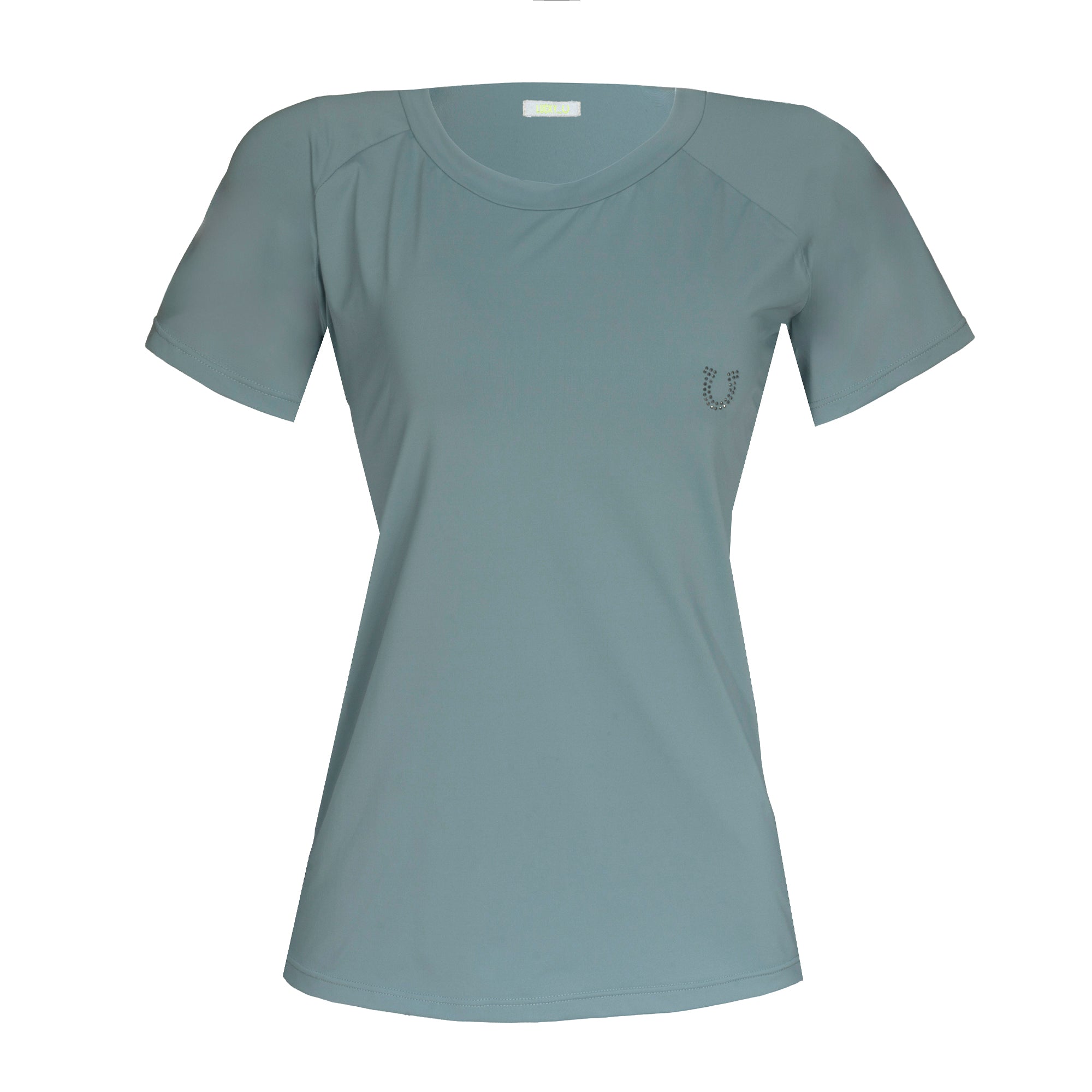 Blusa Treino Hipismo Training Tech Cavalo 3D SS Platina