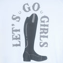 Blusa Treino Hipismo Training Tech Let's Go Girls LS Branca - Lucky_U Riders